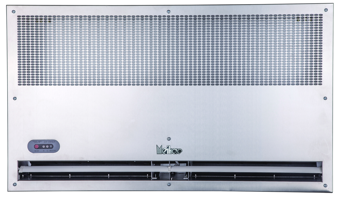 6kw with remote control recessed Air Curtain commercial
