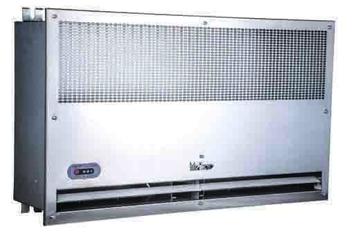 6kw Automatic Concealed Industrial Air Curtains Indoor