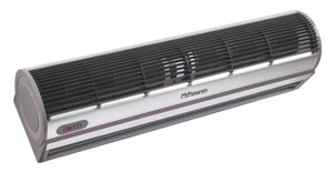 slim cold low profile Air Curtain for overhead doors